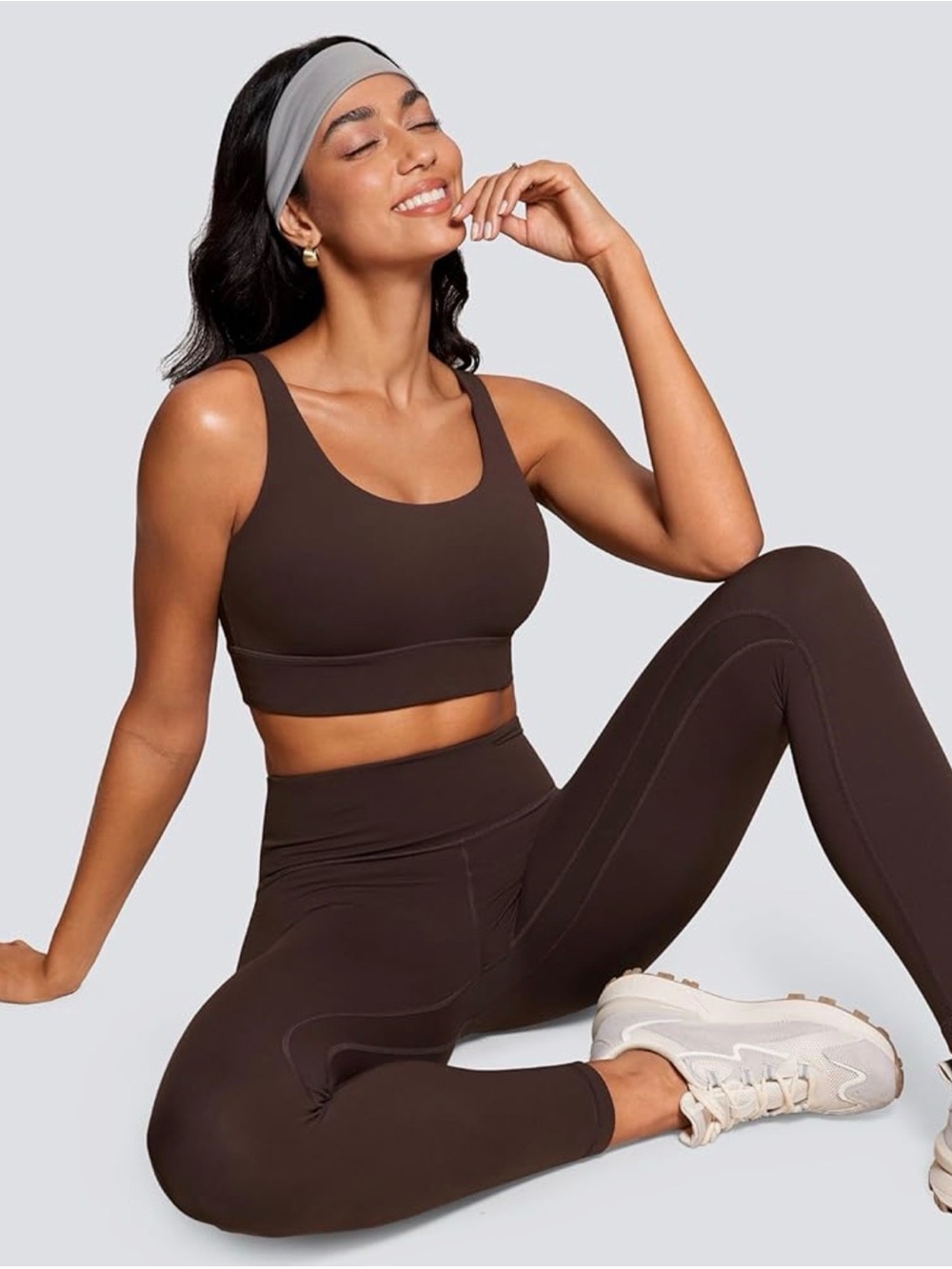 *Bundle of 3* •Medium• CRZ YOGA Butterluxe U Back Longline Sports Bra - Picture 14 of 14